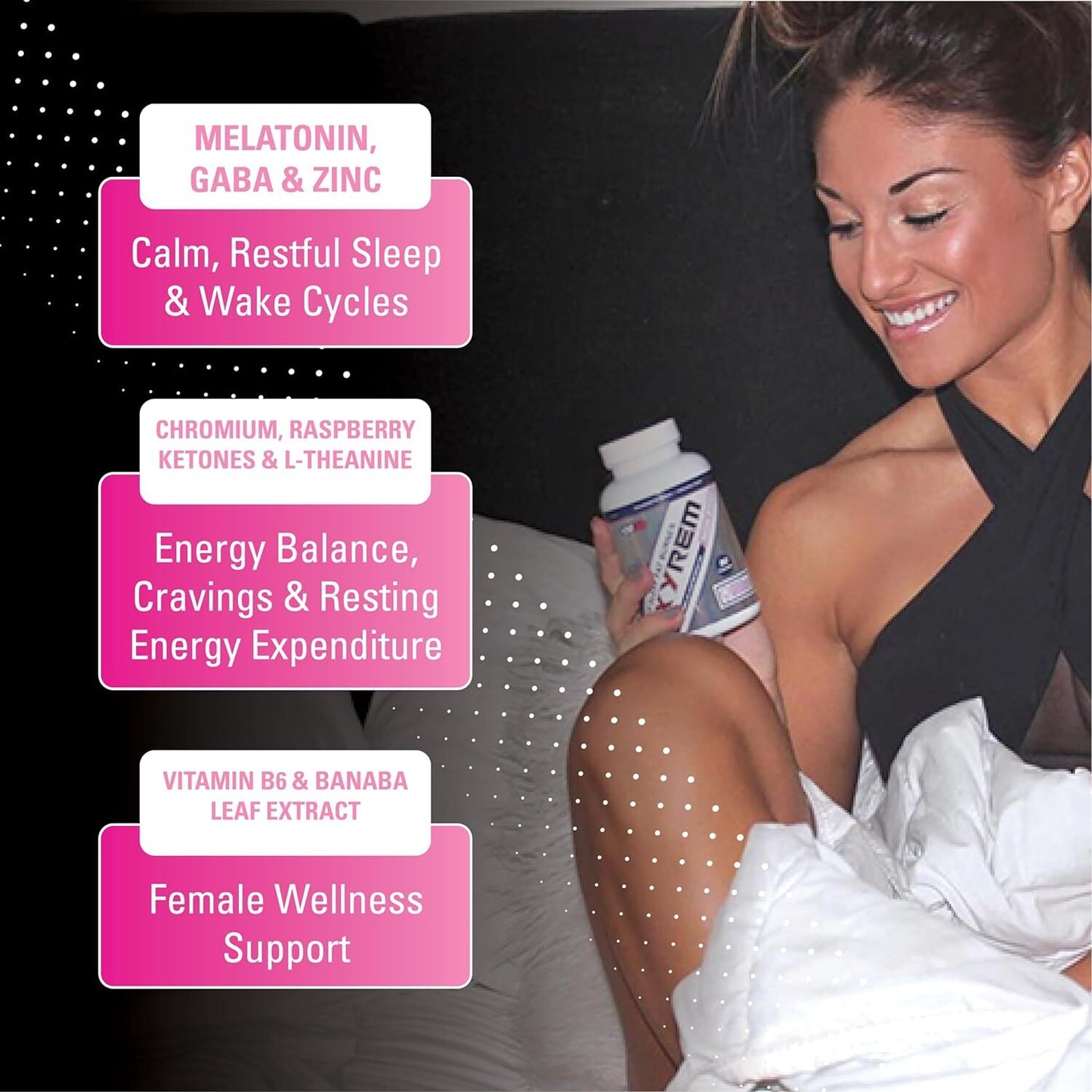 EHPlaps Oxyrem for Women Deep Sleep Fat Burner Non Stim 60 Capsules