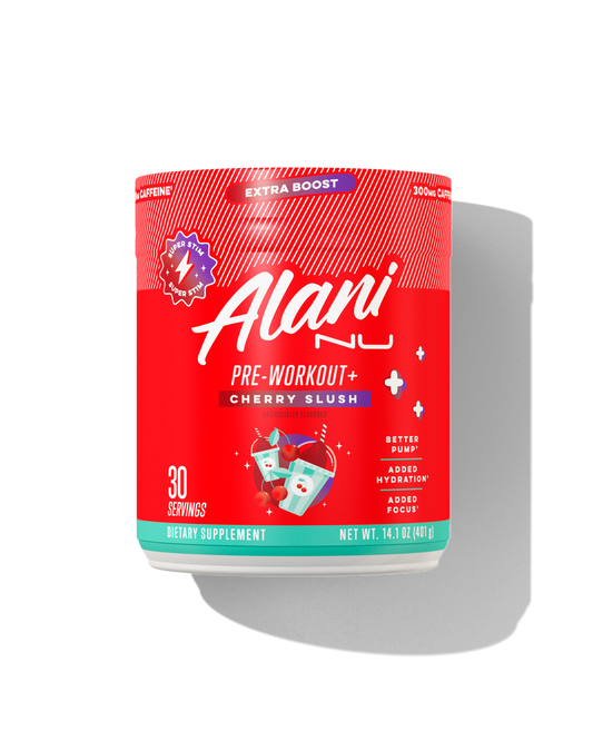Alani Nu Pre-Workout with Extra Boost - Cherry Slush (14.1 Oz. / 30 Servings)