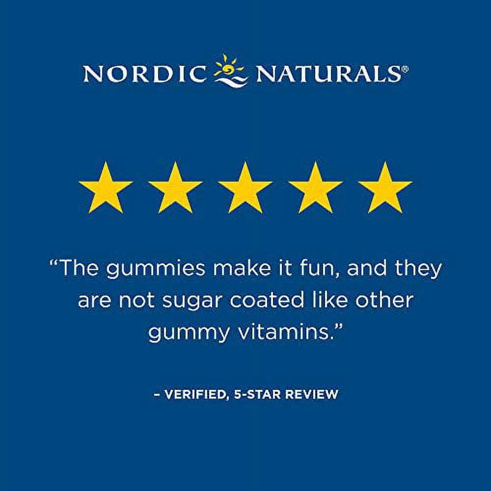 Nordic Naturals Children’s DHA Gummies, Tropical Punch - 30 Gummies - 600 mg
