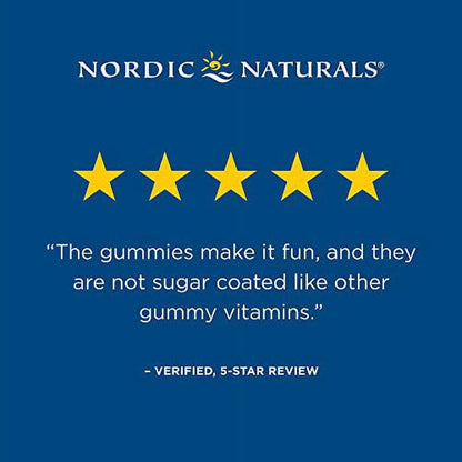 Nordic Naturals Children’s DHA Gummies, Tropical Punch - 30 Gummies - 600 mg