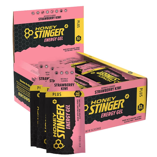 Honey Stinger Strawberry Kiwi Energy Gel.  Caffeinated & Gluten Free