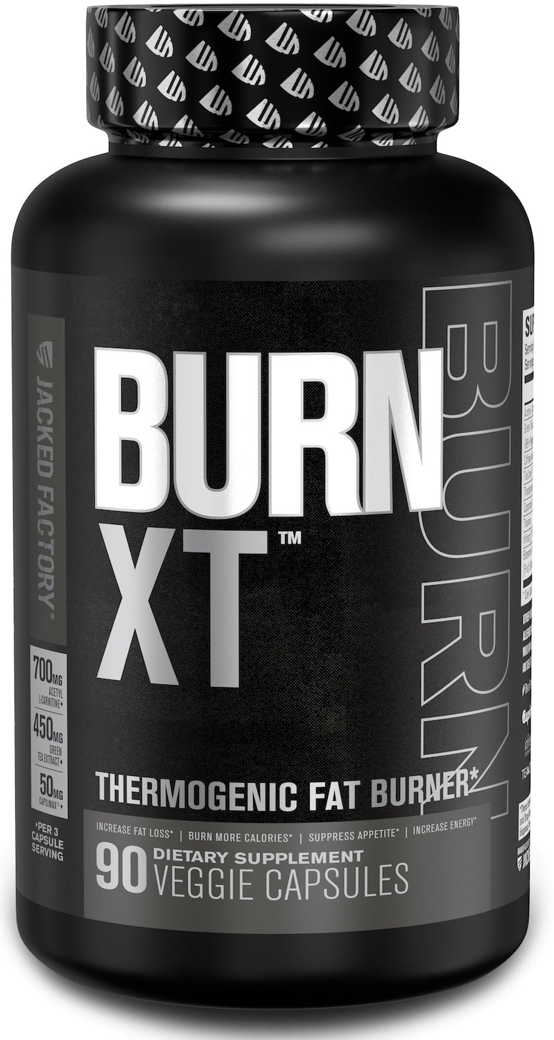 Burn XT Black Thermogenic Fat Burner (90 Veggie Capsules)