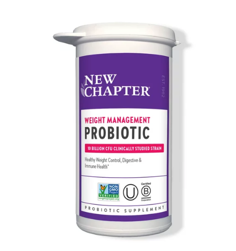 New Chapter Weight Management Probiotic - 30 Capsules (4.8) 4.8 stars out of 66 reviews 66 reviews