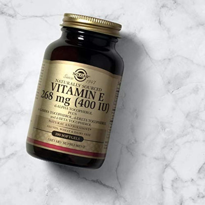 Solgar Vitamin E 268 mg ( 400 IU) Mixed 250 Softgel