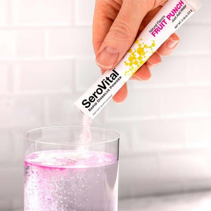 SeroVital Bundle Fruit Punch Powder 14ct + Advanced 120 Ct+60 Tab 30 Day Dietary