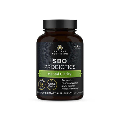 Ancient Nutrition SBO Probiotics Mental Clarity Once Daily -- 30 Capsules