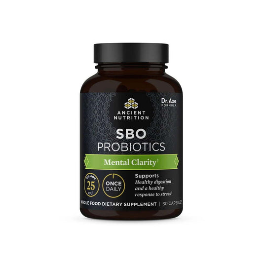 Ancient Nutrition SBO Probiotics Mental Clarity Once Daily -- 30 Capsules