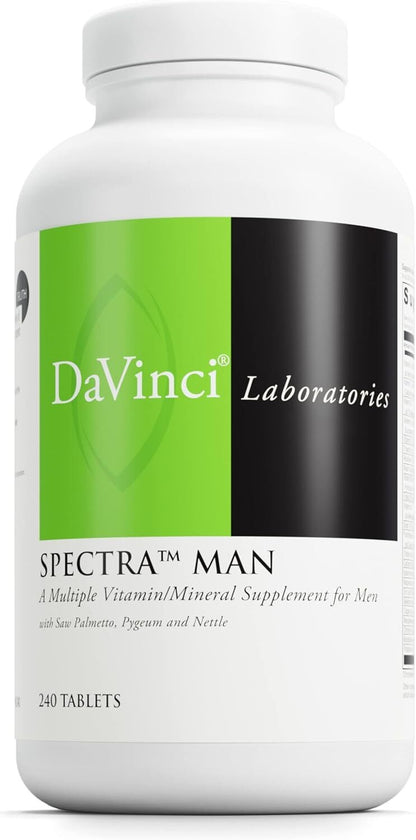 DaVinci Laboratories of Vermont, Spectra Man, Multiple Vitamin/Mineral, 240
