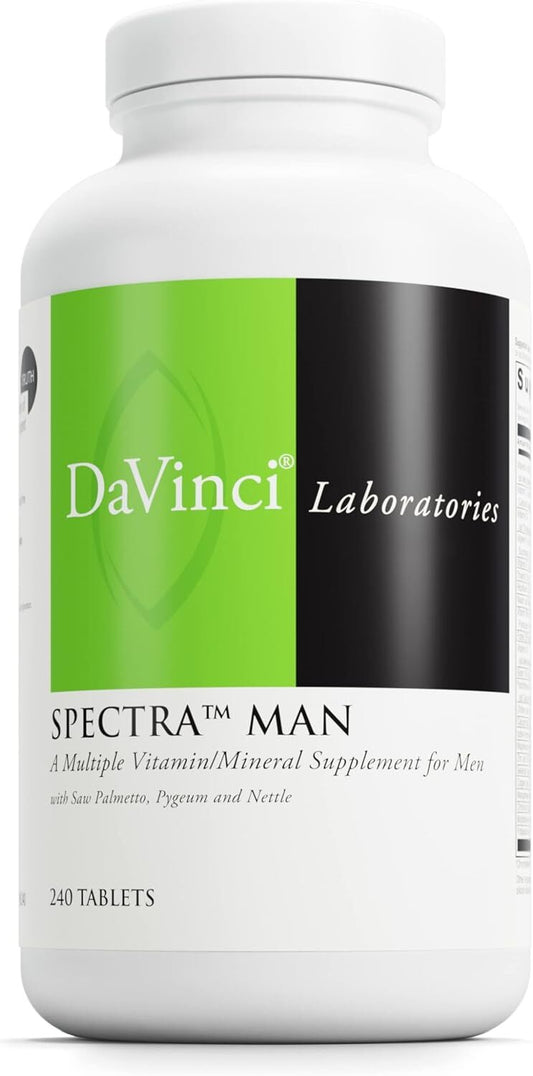 DaVinci Laboratories of Vermont, Spectra Man, Multiple Vitamin/Mineral, 240