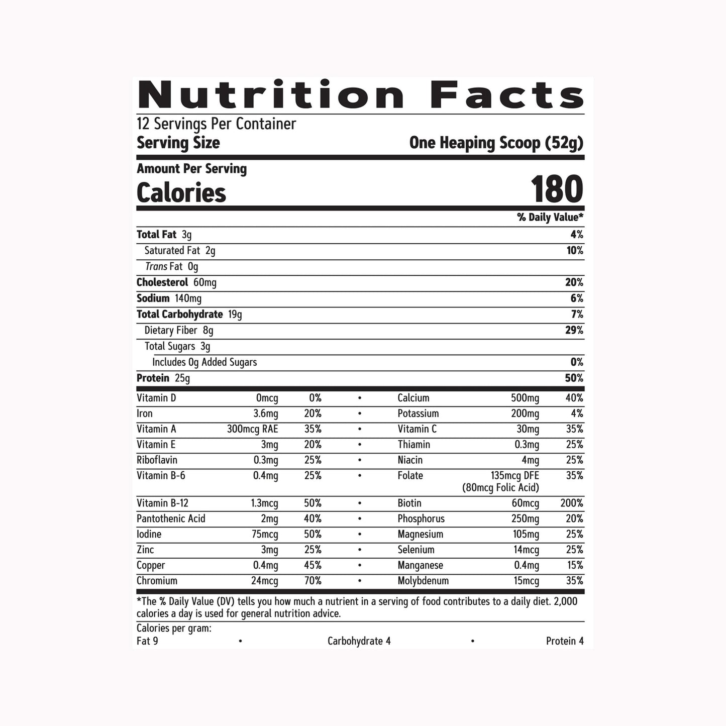 GNC Total Lean Shake 25 Burn French Vanilla 22oz  High Protein Meal Replacement