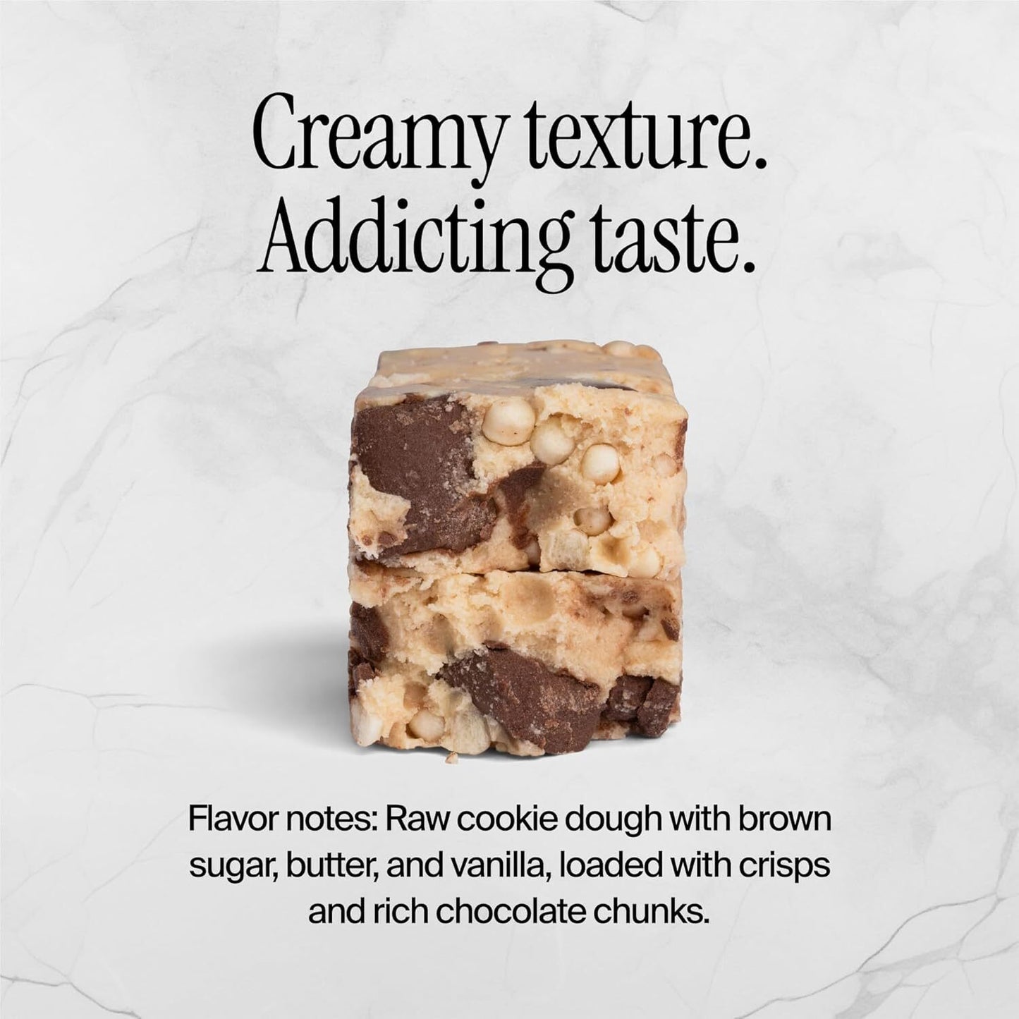 David Protein Bar Chocolate Chip Cookie Dough Pack of 12 Protein Bars | 28g o...