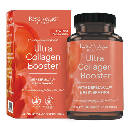 Reserveage Nutrition Collagen Booster Skin and Joint Supplement 90 ct