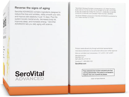 Serovital Advanced 180 Caps + Vital Proteins Collagen 360 Caps Wellness Bundle