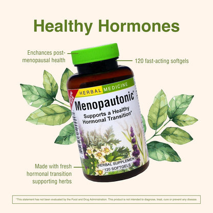 Herbs Etc. Menopautonic - 120 Count Softgels