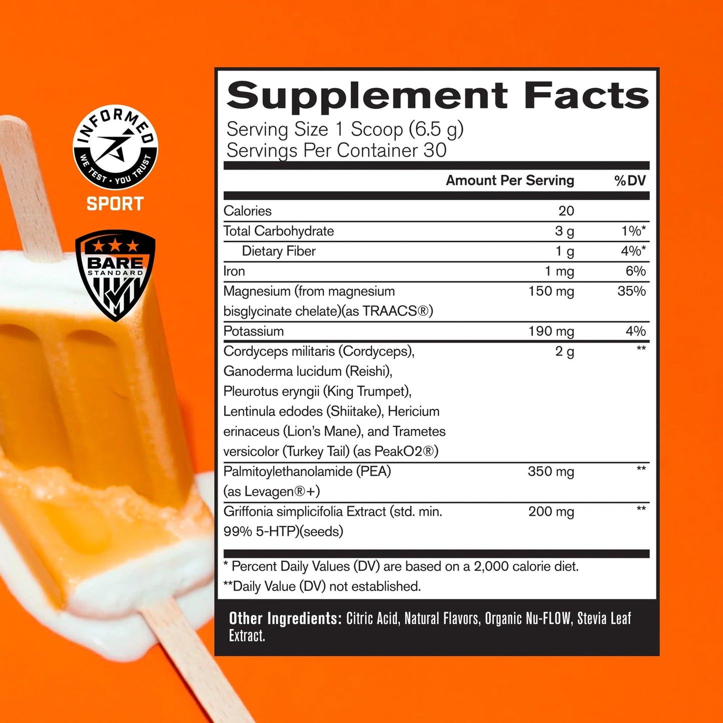 BARE PERFORMANCE NUTRITION Peak Sleep / Night-Time Sleep Support