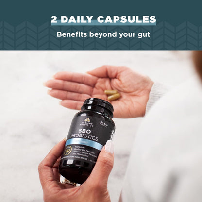 Ancient Nutrition SBO Probiotics Ultimate 50 Billion CFU 60 Caps