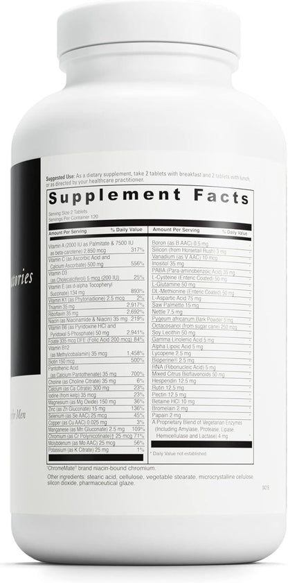 DaVinci Laboratories of Vermont, Spectra Man, Multiple Vitamin/Mineral, 240