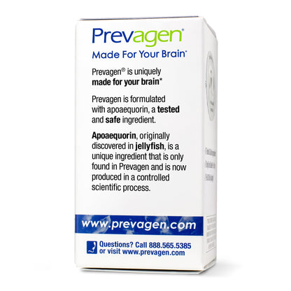 Prevagen - Regular Strength 10mg, 30 Chewable Tablets Mixed Berry Flavor with Apoaequorin & Vitamin D