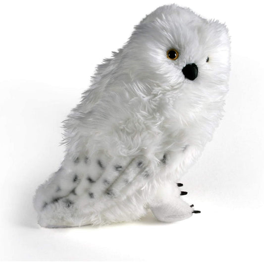 Harry Potter's Owl Hedwig, White Owl Plush, Noble Collection 10" Wizarding World