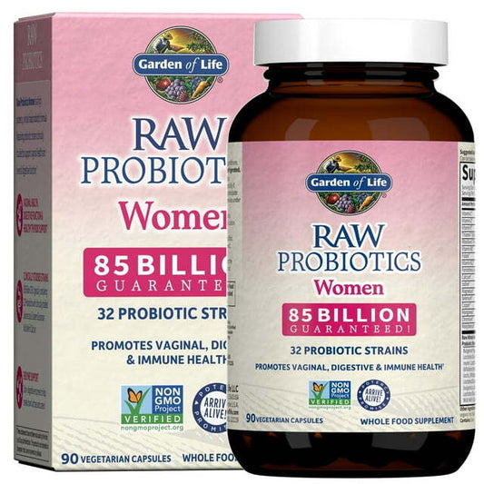 Garden of Life - RAW Probiotics Women - 90 Vegetarian Capsules ( Pack of 3 )