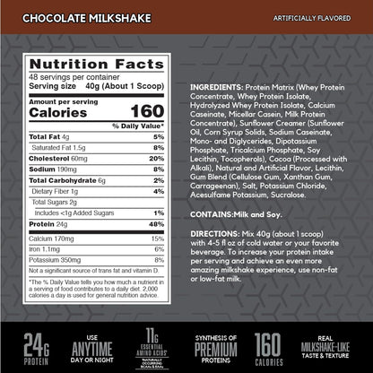 Syntha-6® Edge, Protein Powder Drink Mix, Chocolate Milkshake, 4.23 lb (1.92 kg)