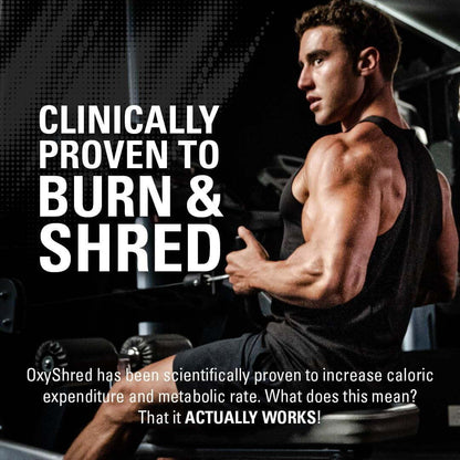 EHP Labs OxyShred Thermogenic Fat Burner Gummy Snake 60 Servings 292g
