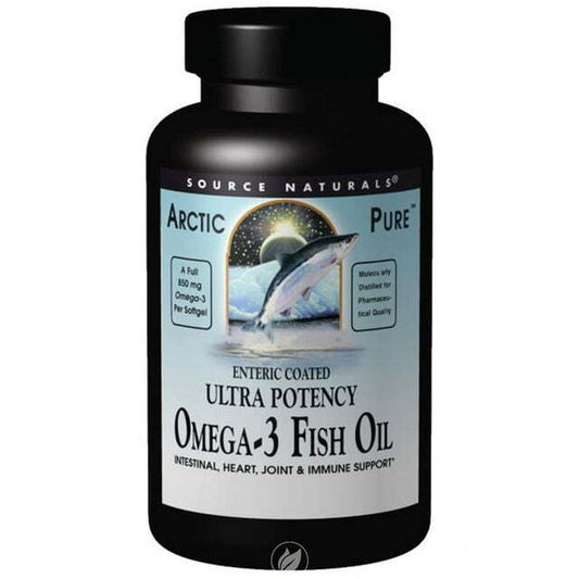 Arctic Pure, Ultra Potency, Omega-3 Fish Oil, 850 mg, 120 Softgels