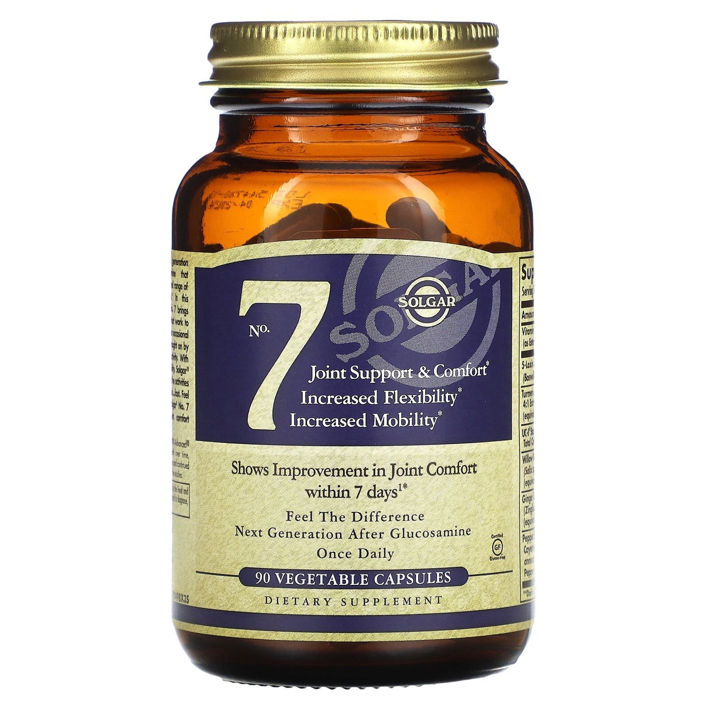 Solgar No. 7 Join Support Vegetable Capsule - 90 Count