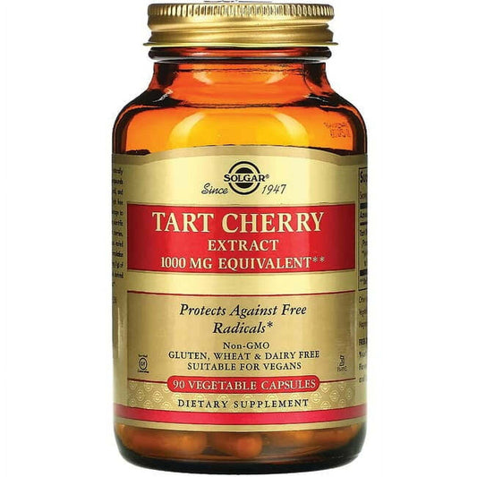 Solgar Tart Cherry 1000 mg, 90 Vegetarian Capsules