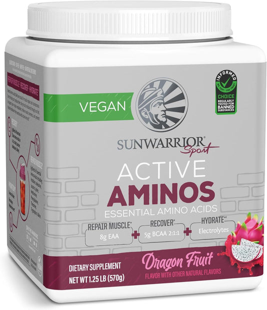 Sunwarrior Active Aminos Dragon Fruit Flavor 570g
