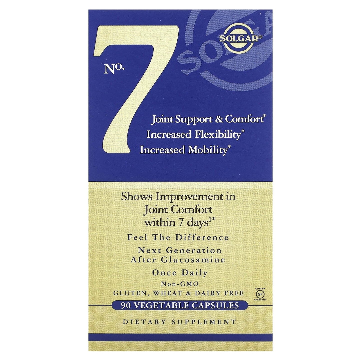 Solgar No. 7 Join Support Vegetable Capsule - 90 Count