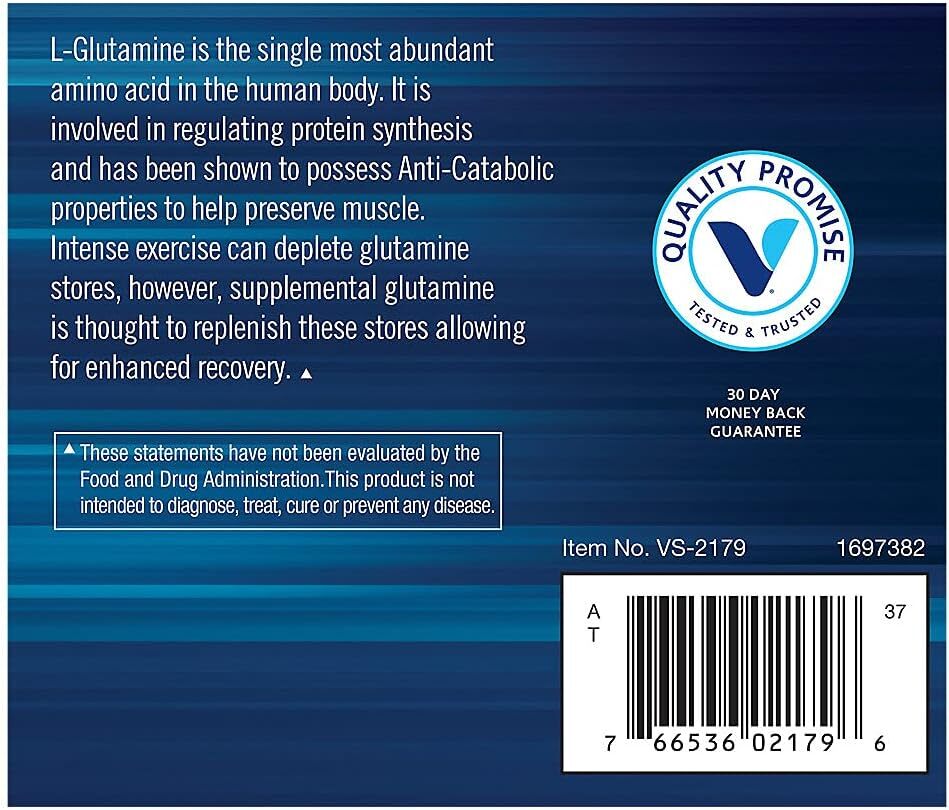 BodyTech Glutamine Powder Unflavored (23.82 oz./150 Servings) Pack of 2