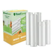 FoodSaver 8" x 11' Vacuum Heat-Seal Rolls Combo Pack, 5 Count