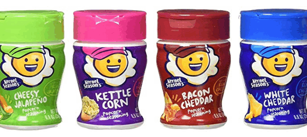 Kernel Season's Classic Mini Popcorn Seasoning, Assorted Variety Pack, 8 Count